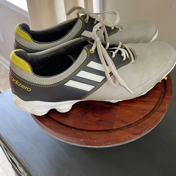 Adizero Adidas Men’s Cleat Shoe 11.5 Sprint Frame - Picture 3 of 12